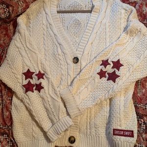 Taylor Swift Red Cardigan—Never Worn, XL/2X